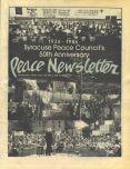 Peace Newsletter, 1986