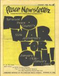 Peace Newsletter, 1991