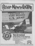 Peace Newsletter, 1996