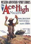 Ace-High Magazine, October 18, 1927